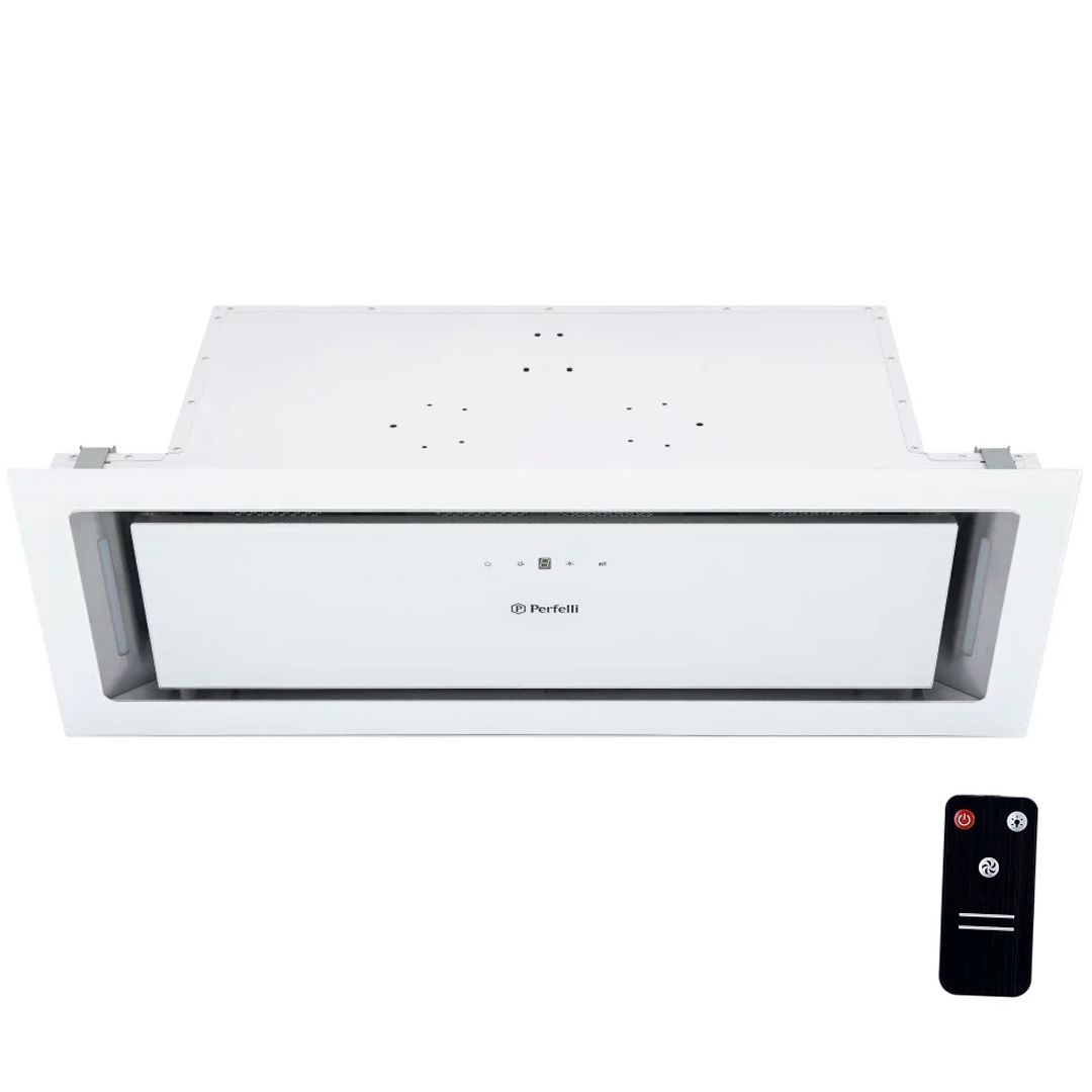 Витяжка повновбудована Perfelli BISP 9673 WH 1000 LED Strip