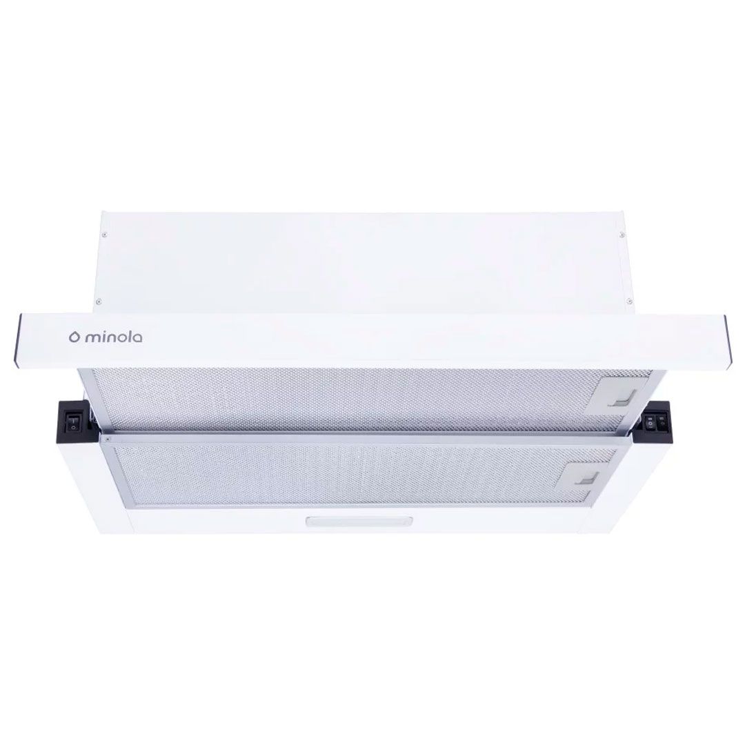 Витяжка телескопічна Minola HTL 6714 WH 1100 LED