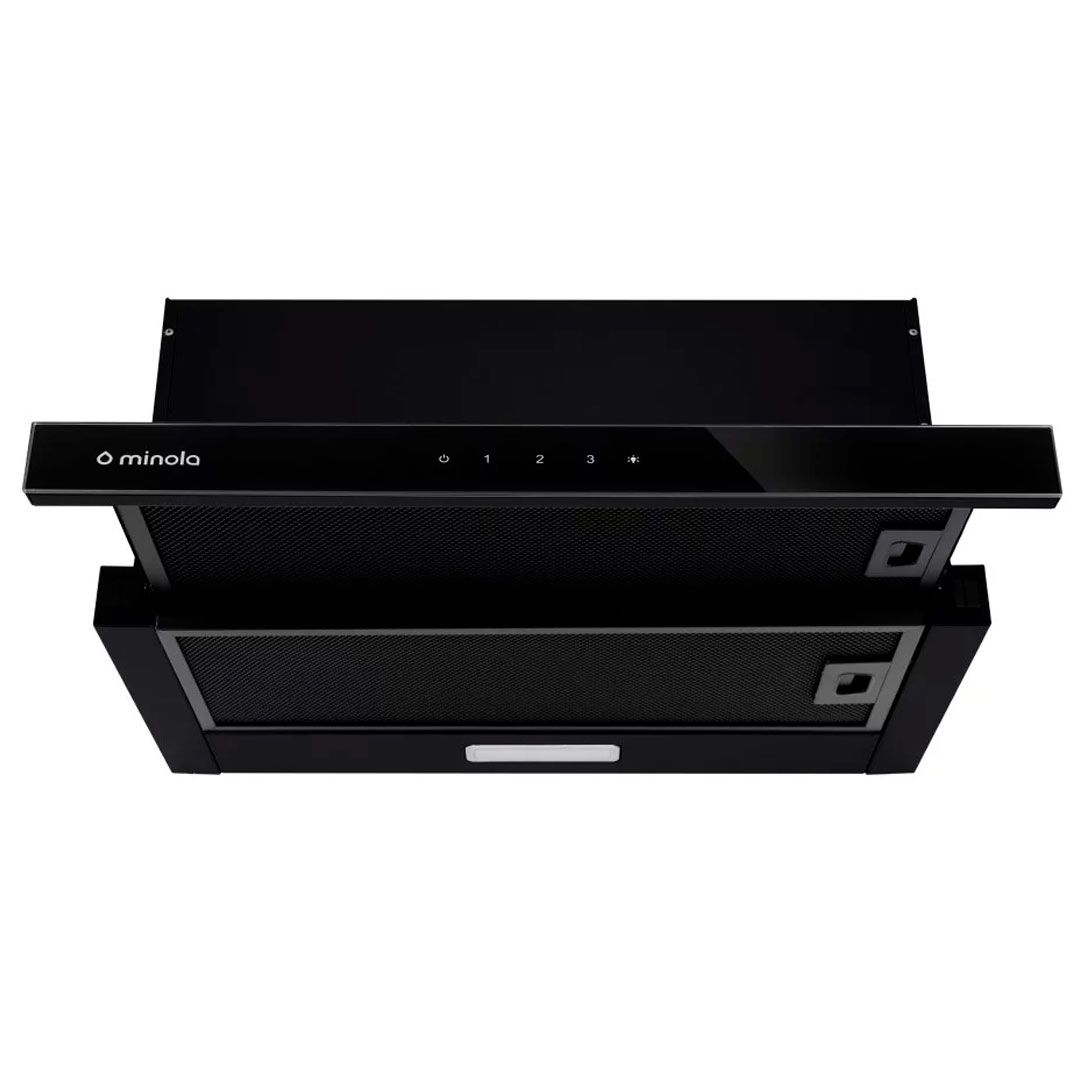 Витяжка телескопічна Minola HTLS 6634 BLF 1000 LED GLASS