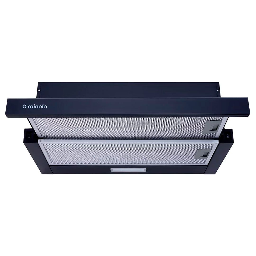Витяжка телескопічна Minola HTLS 6234 BL 700 LED GLASS